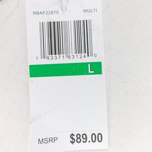 Bleu Rod Beattie NWT Women's Blue/Red Chiffon Feather Swim Coverup, Size Large - Picture 9 of 9